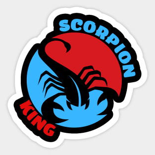 Scorpion king Sticker